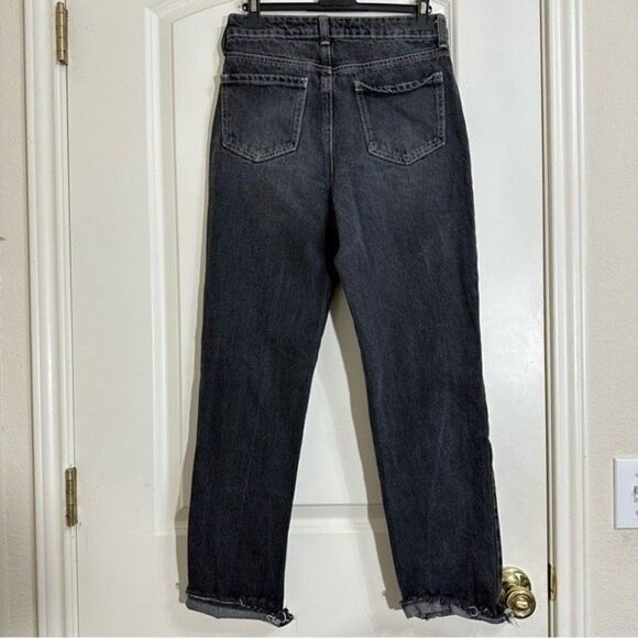 BP‎ DISTRESSED MOM JEANS BLACK 26 GRUNGE - Picture 15 of 16